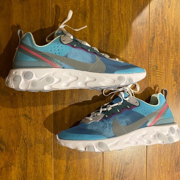 Nike Element React Royal Tint - Size 10 - Picture 3 of 9